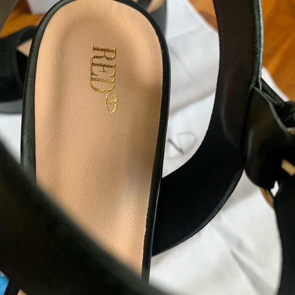 RED Valentino Genuine Calf Hair Platform Sandals - Picture 8 of 15